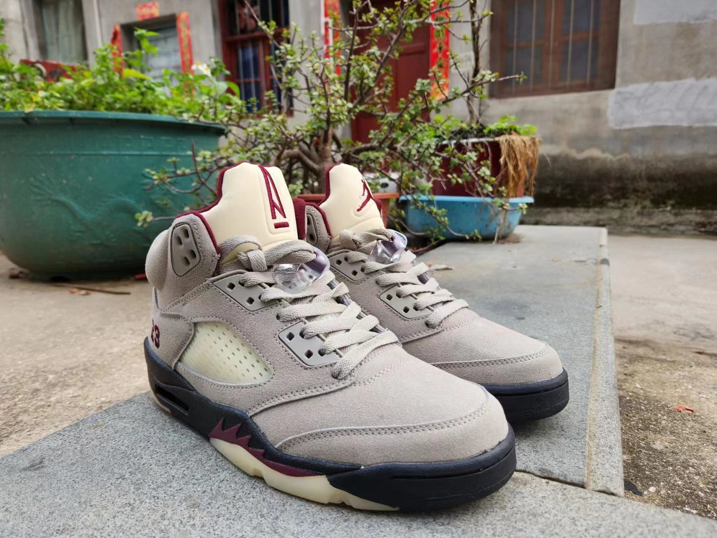 Air Jordan 5 Retro A Ma Maniere - Light Bone