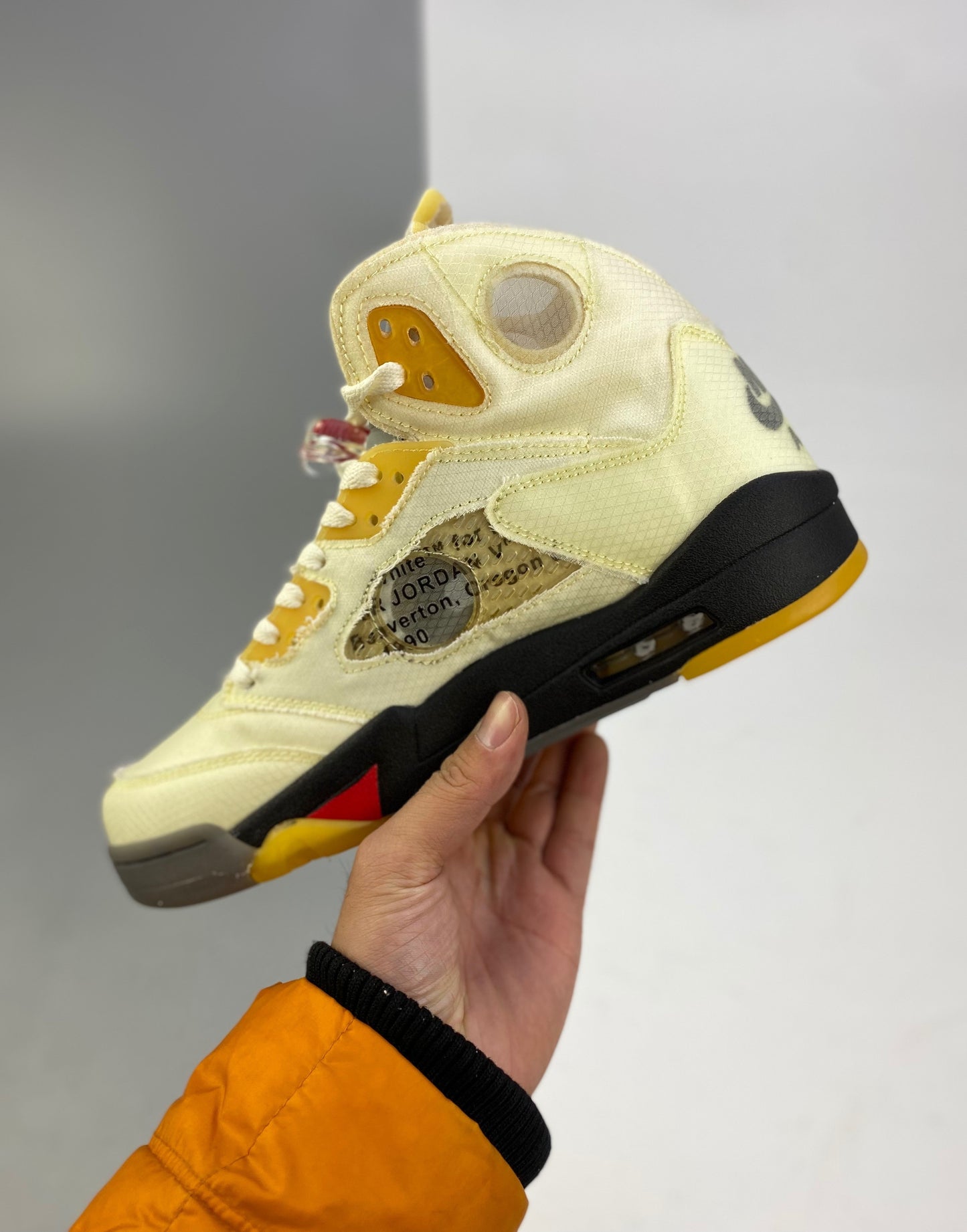 Air Jordan 5 Retro OFF WHITE SP x Sail