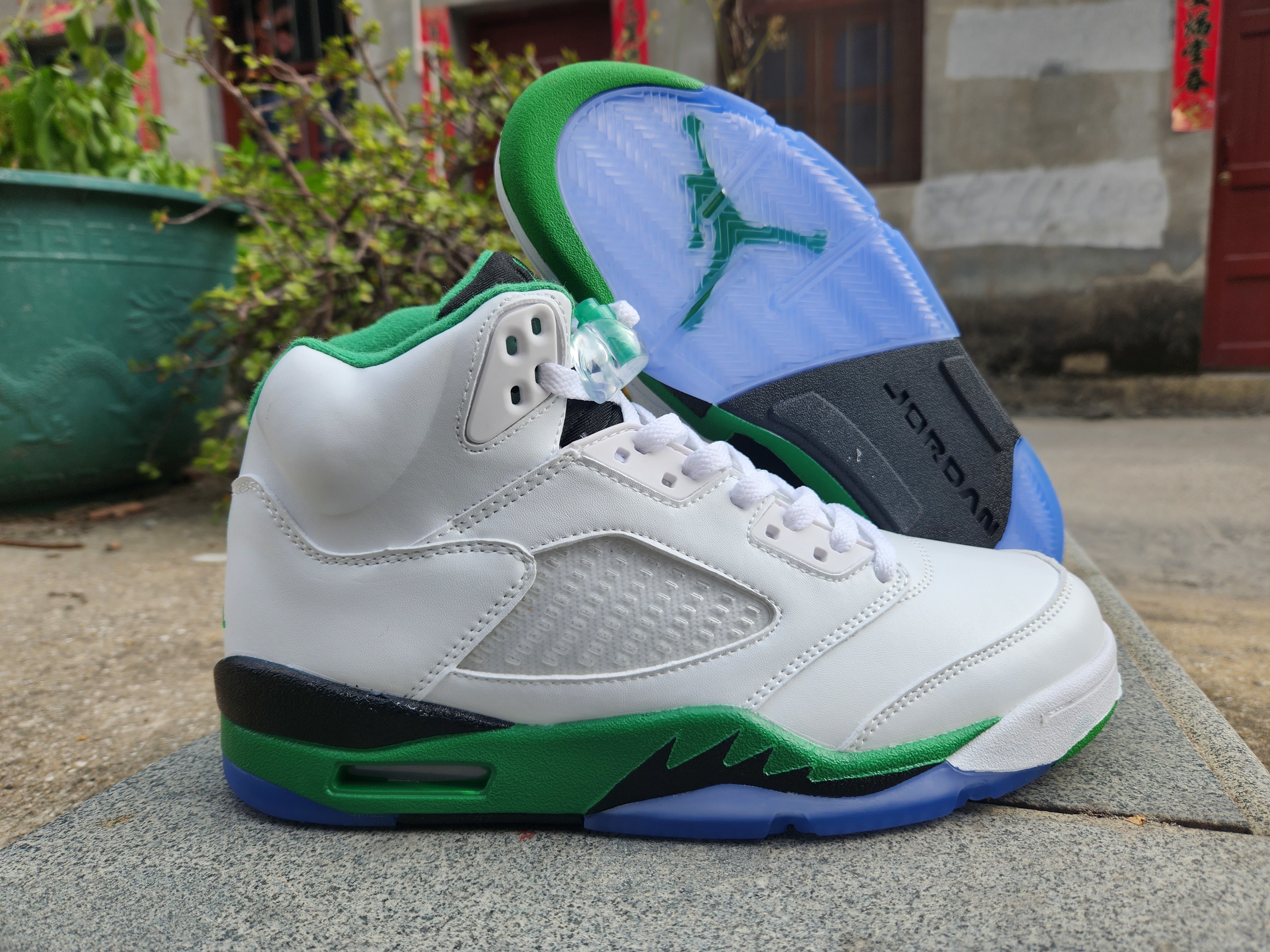 Air Jordan 5 Retro - Lucky Green