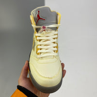 Air Jordan 5 Retro OFF WHITE SP x Sail