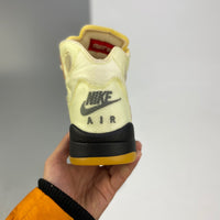 Air Jordan 5 Retro OFF WHITE SP x Sail