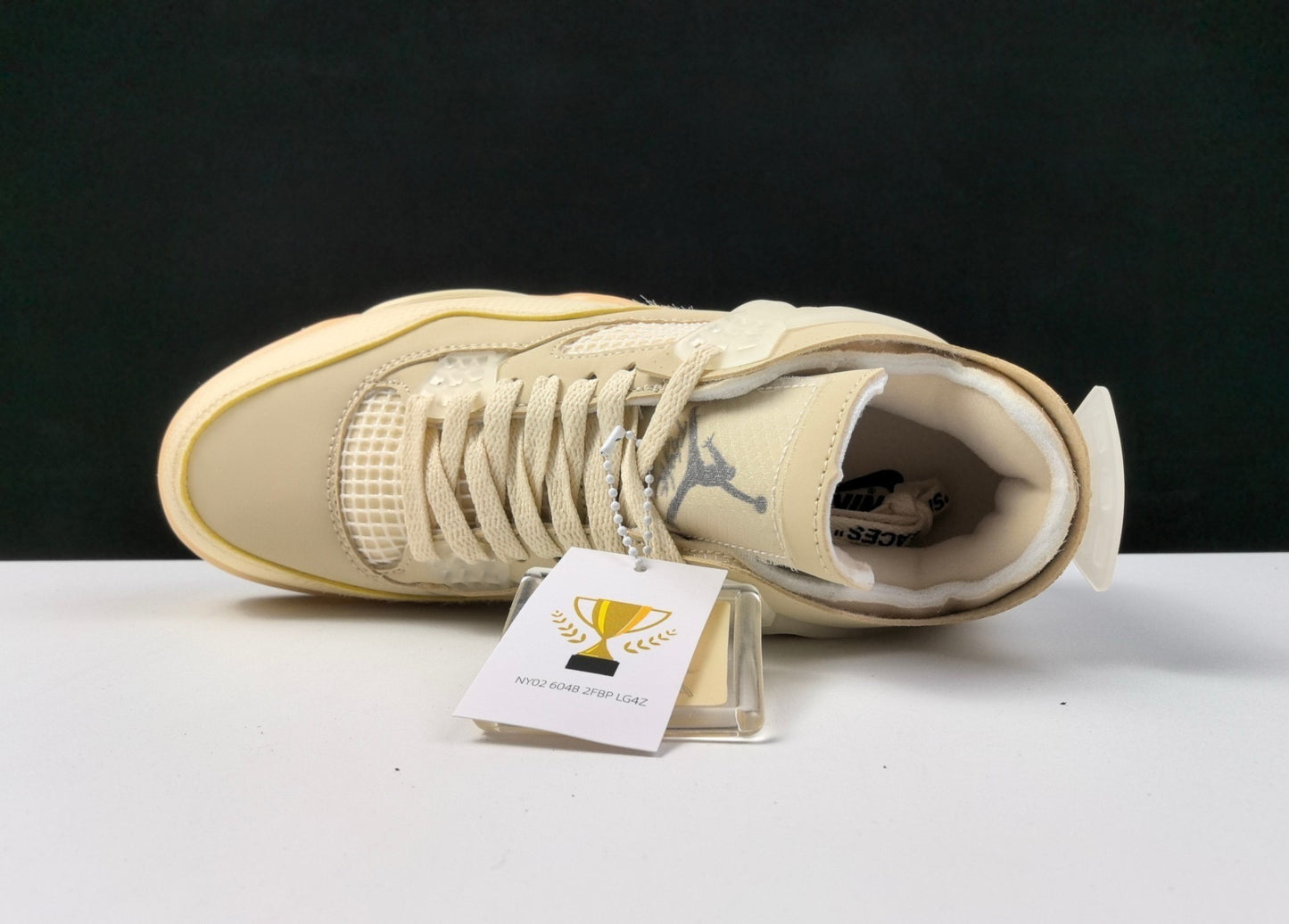 Air Jordan 4 Retro - Cream Sail x OW